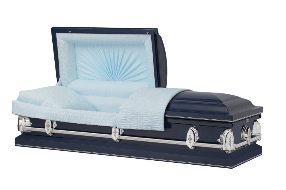 Taber Metallic Blue - Blue